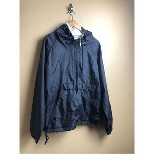 Storm Duds 3/4 Zip Up Jacket Men’s Windbreaker Hoodie Unlined Jacket SZ S